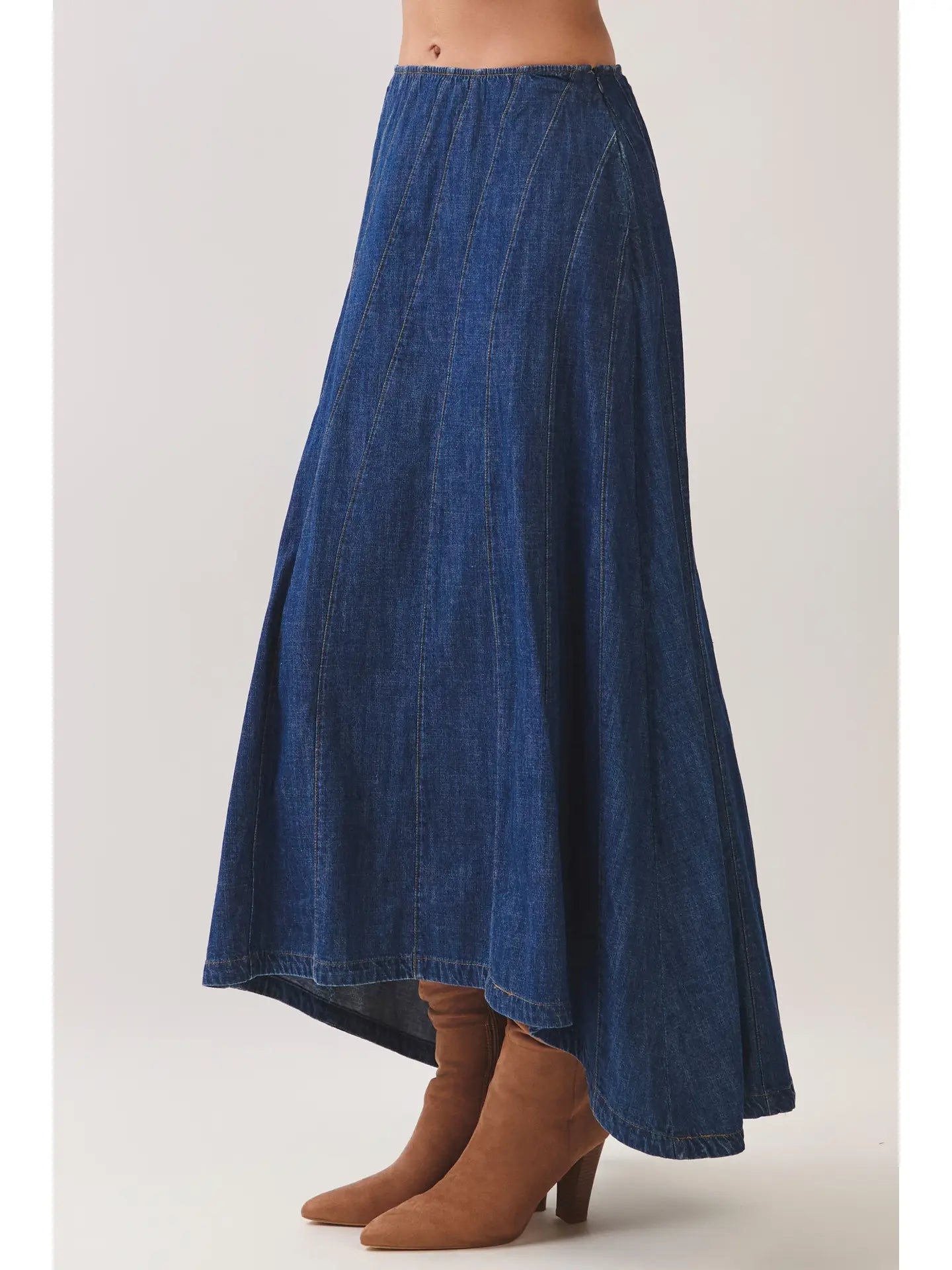 Sweetheart Denim Skirt