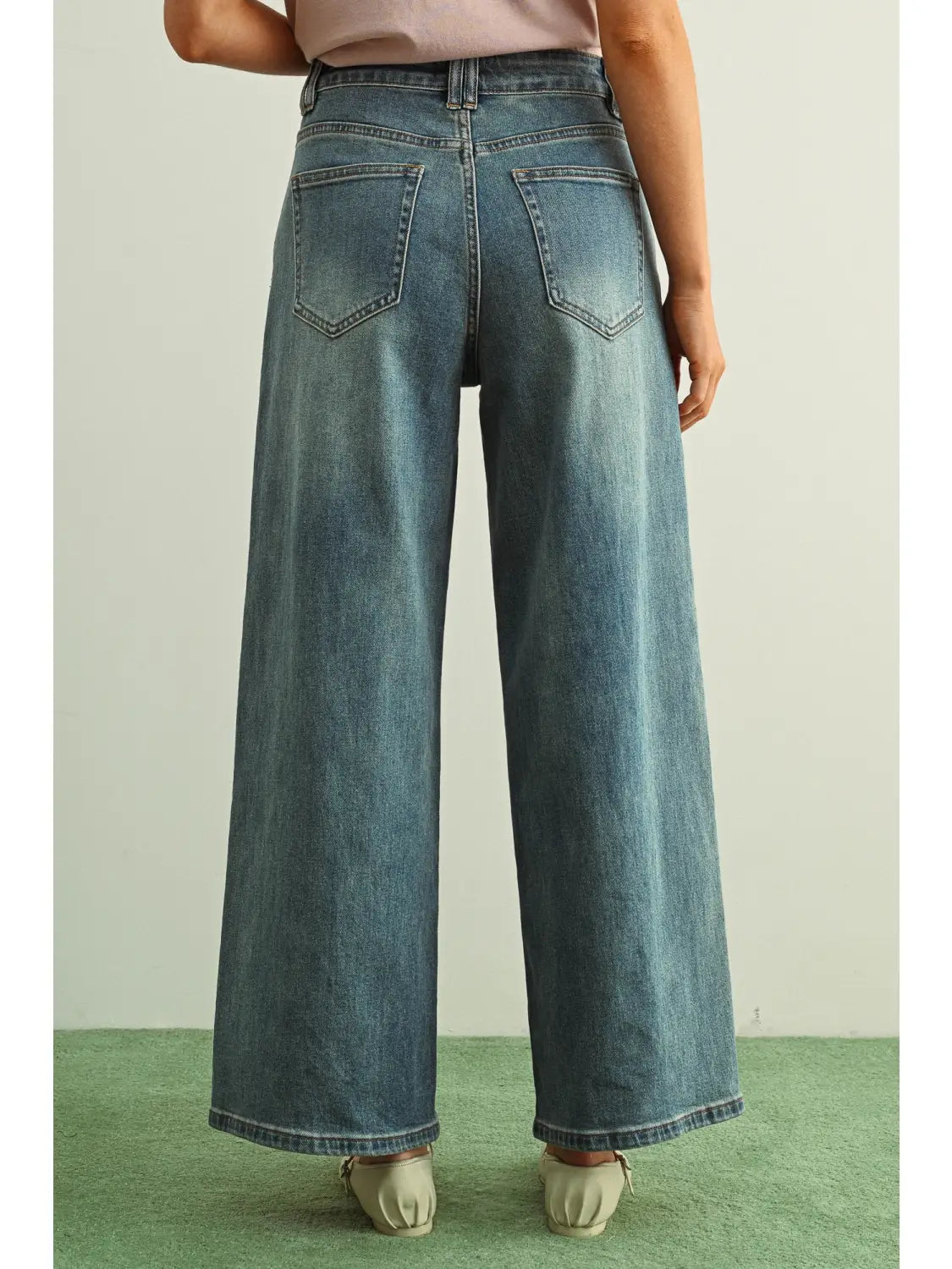 Beaded Denim