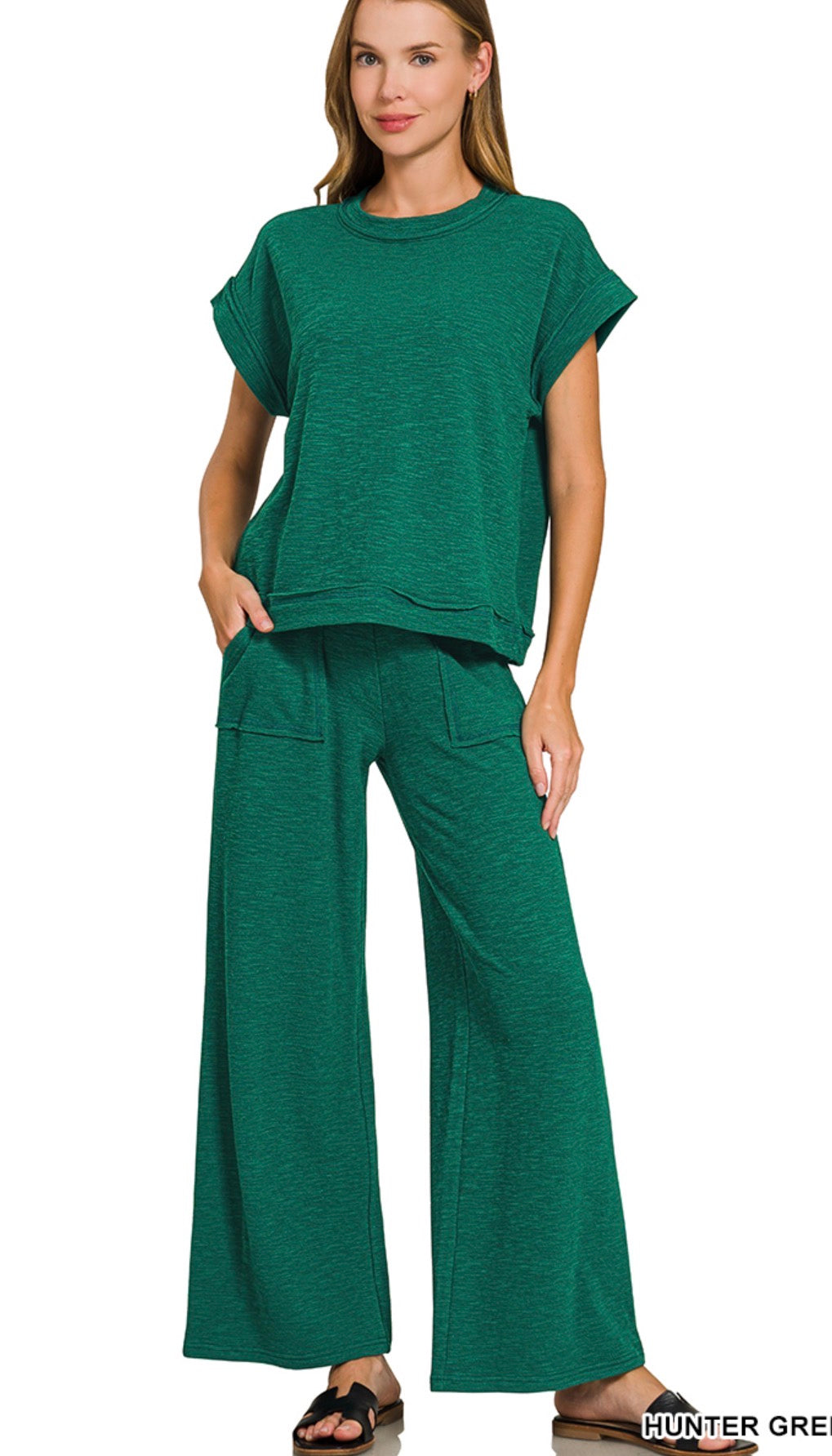 Cotton Slub Set - Emerald