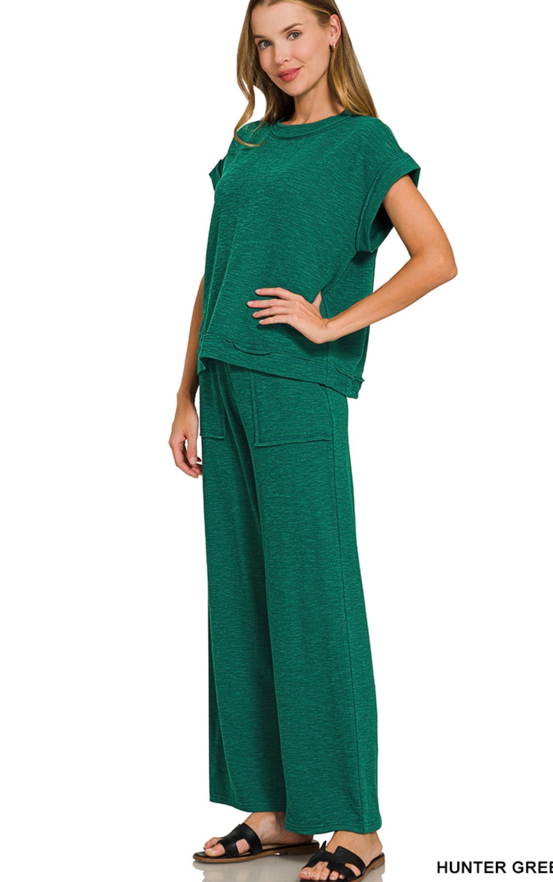 Cotton Slub Set - Emerald