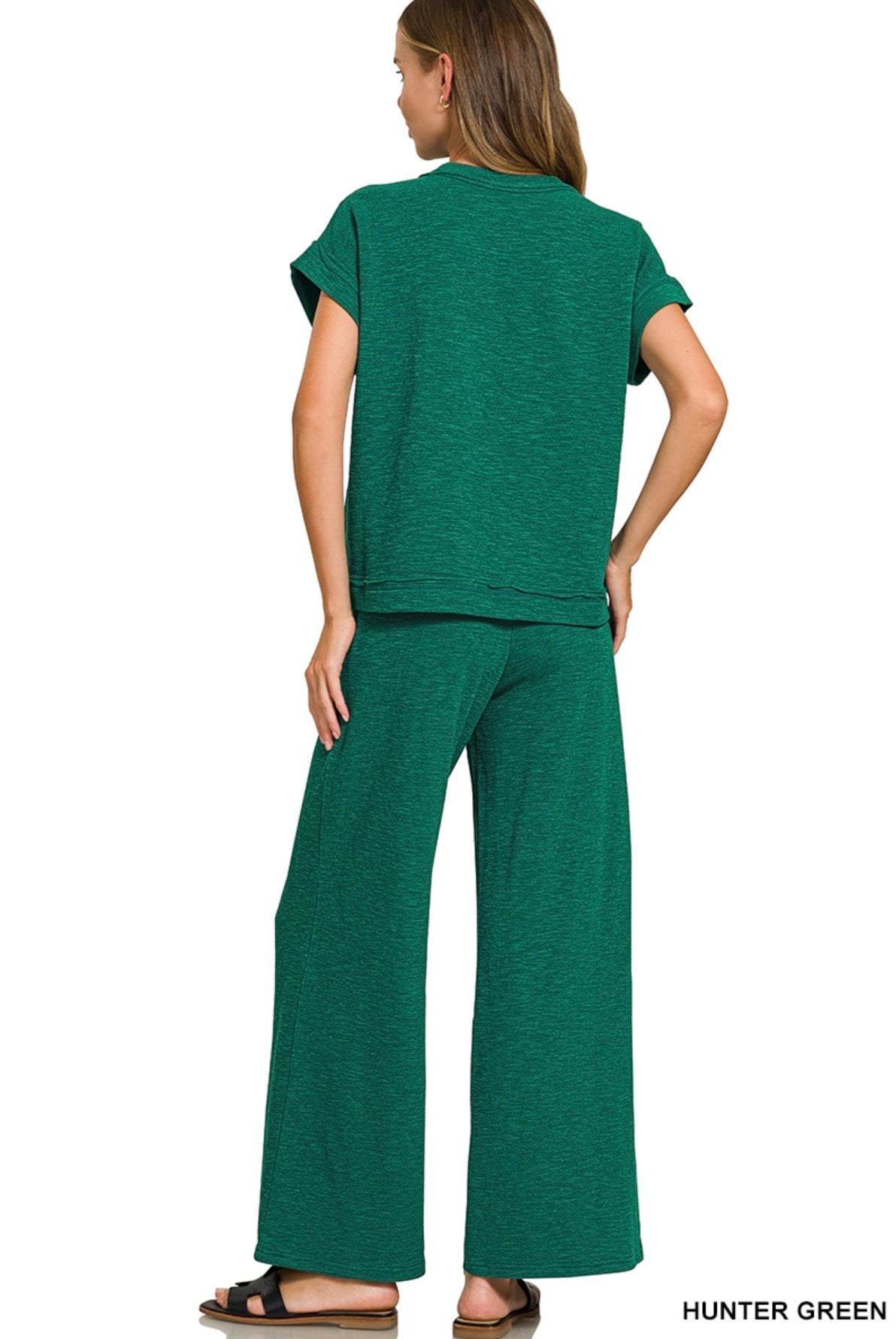 Cotton Slub Set - Emerald