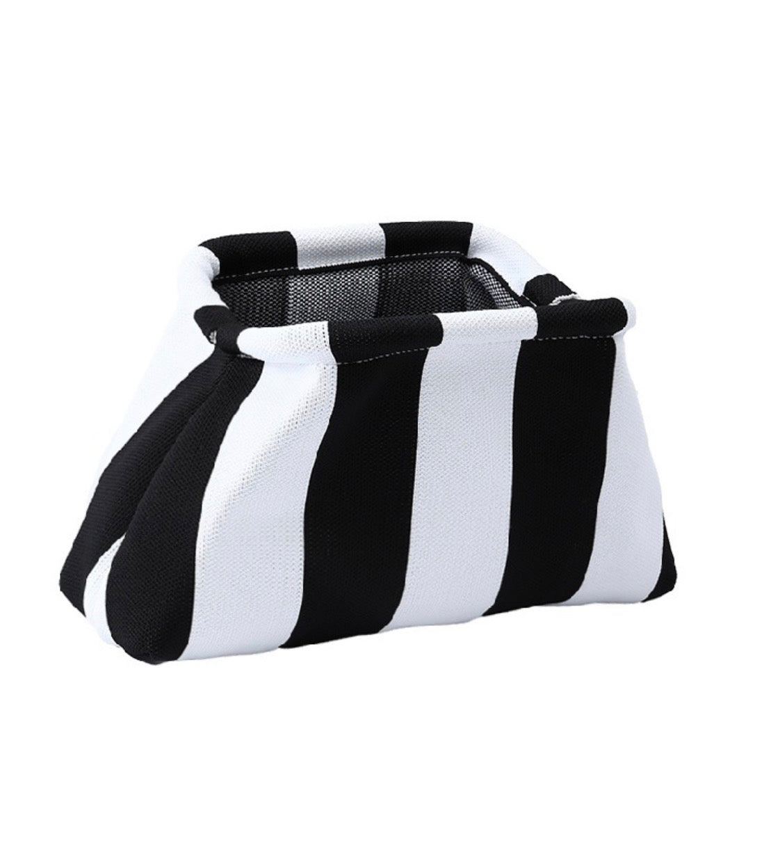 Striped Clasp Clutch - Variety