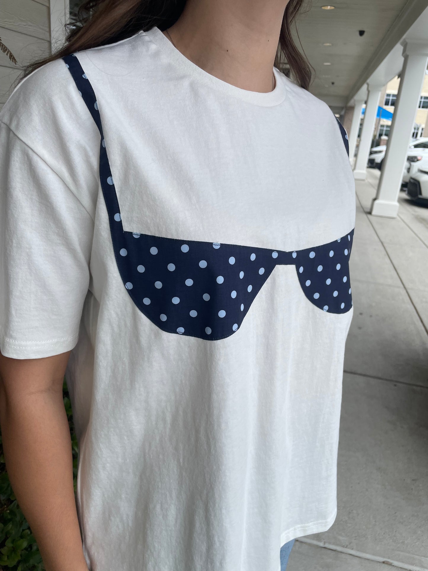 Patchwork Bikini Tee