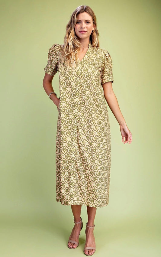 Matcha Mix Dress