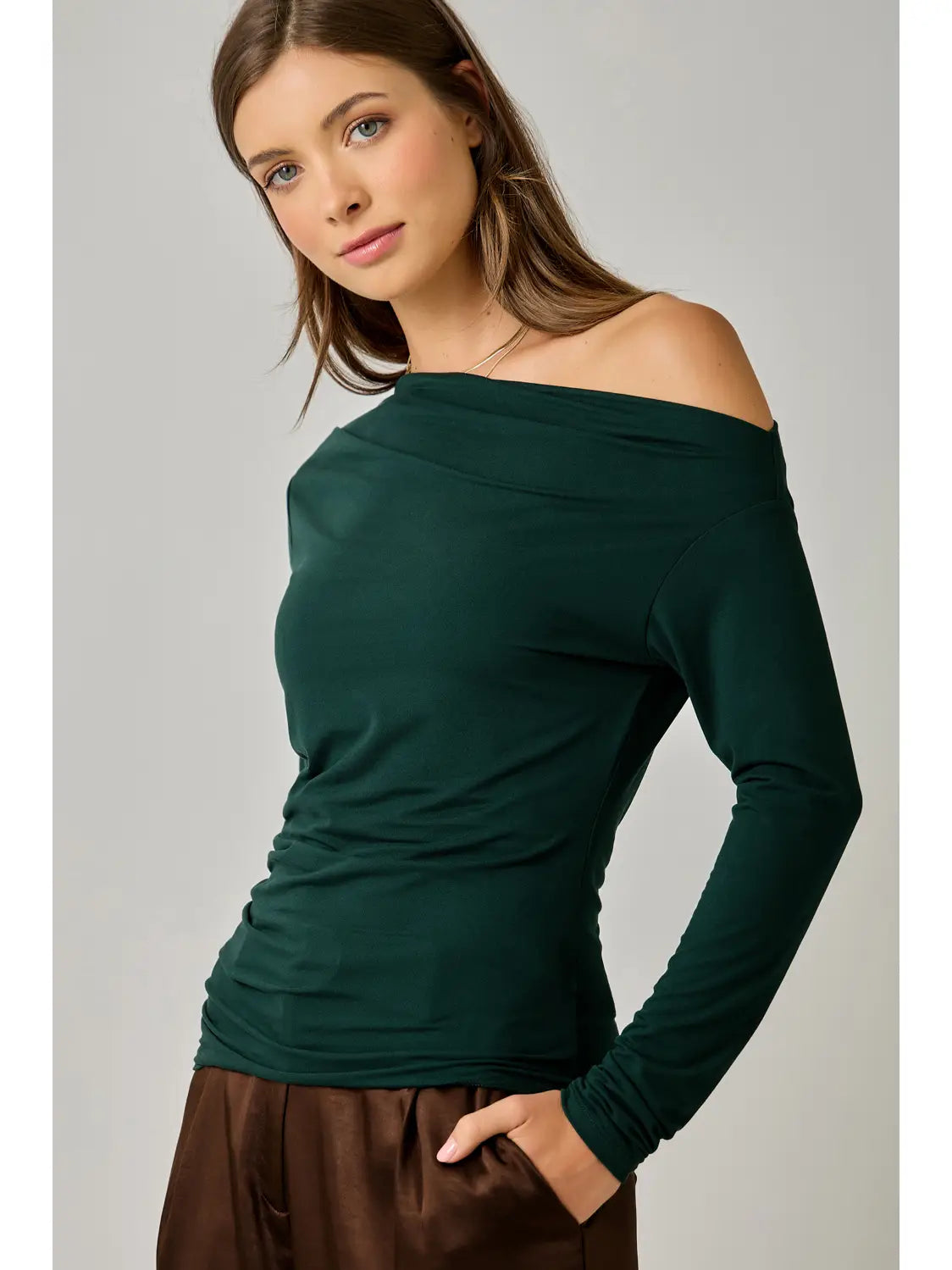 Forrest Draped Top