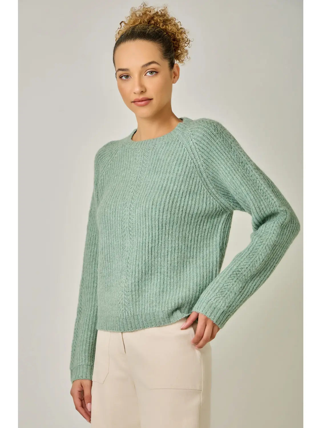 Dried Sage Sweater
