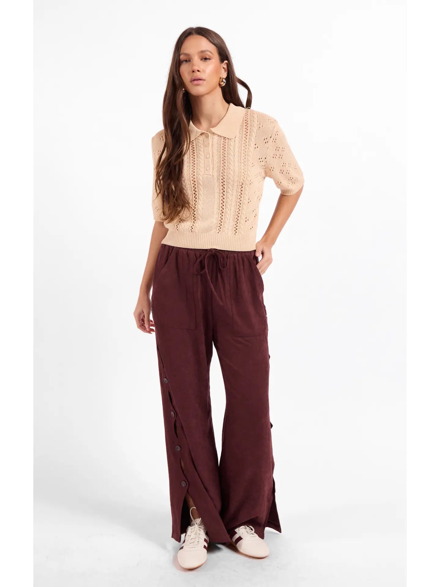 Rhea Button Pants