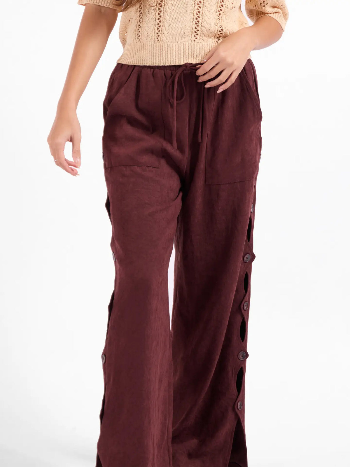 Rhea Button Pants