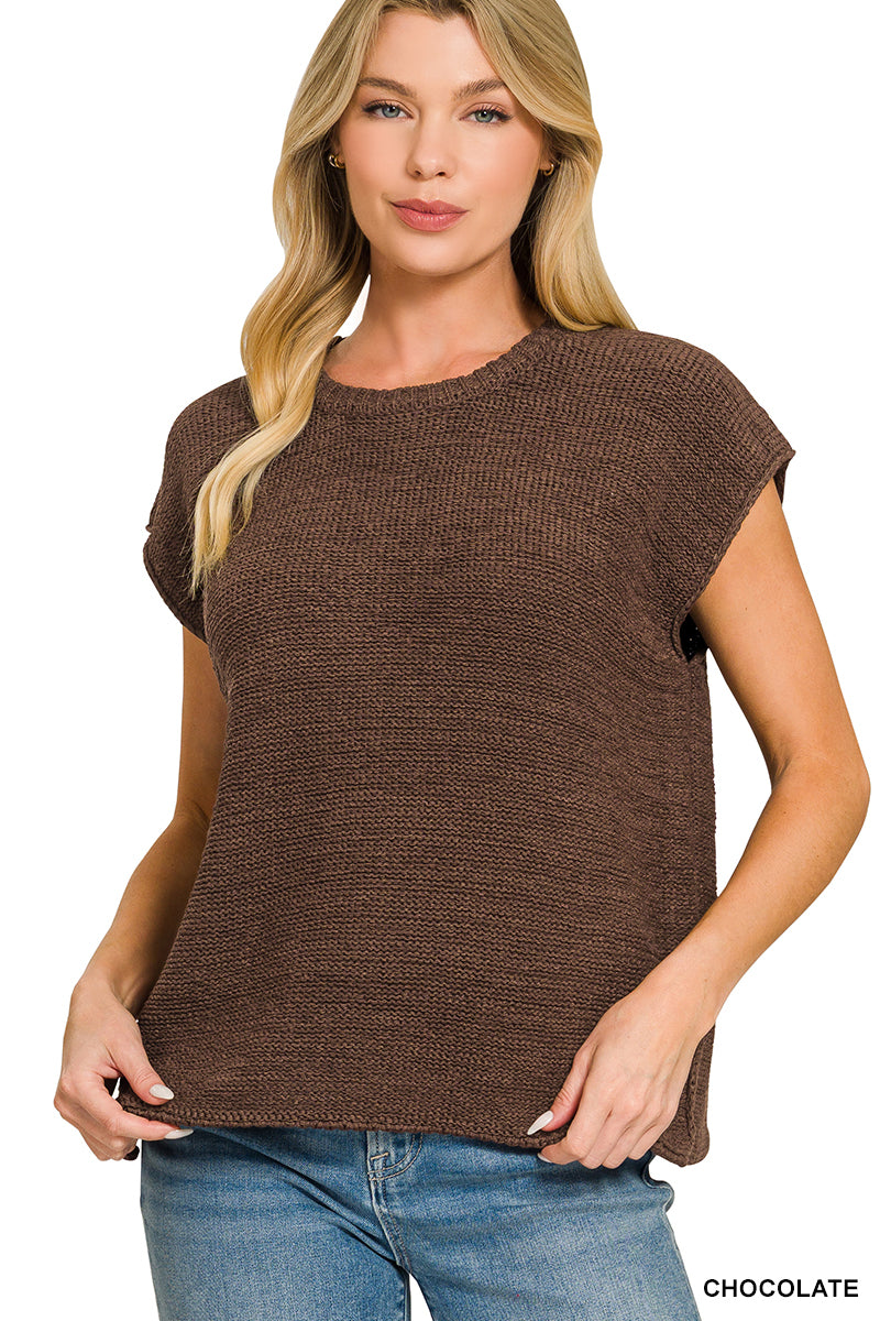 Sweater Crew Tank