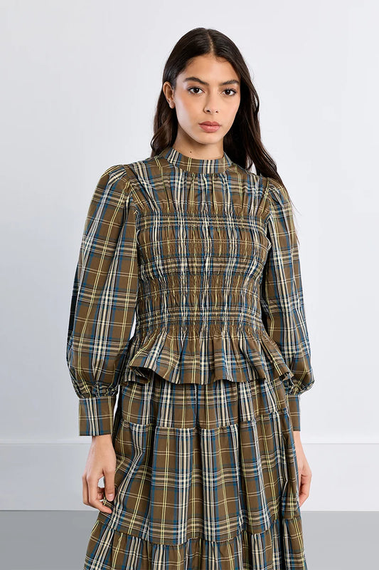 Smocked Rancher Top