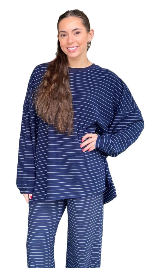 Nautical Fleece Tee