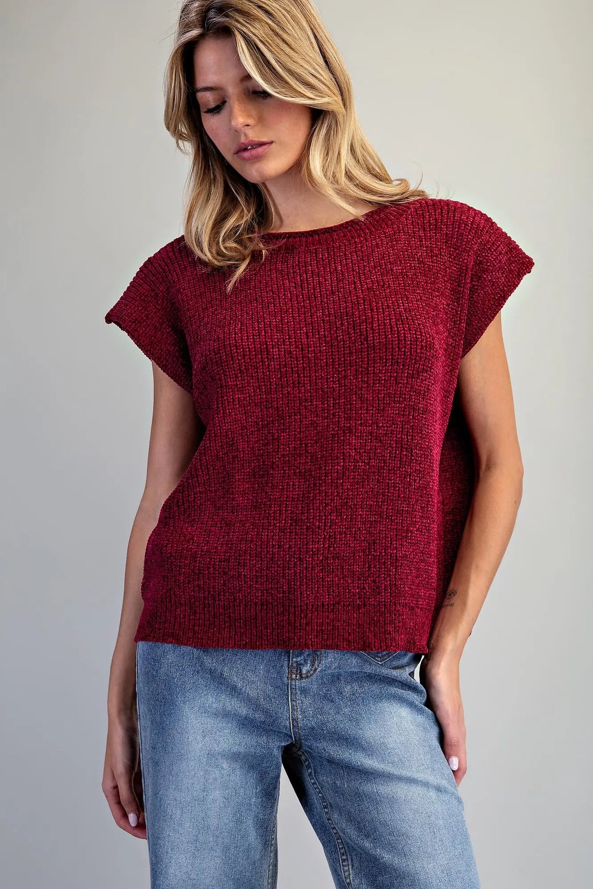 Chenille Sweater - 2 Color