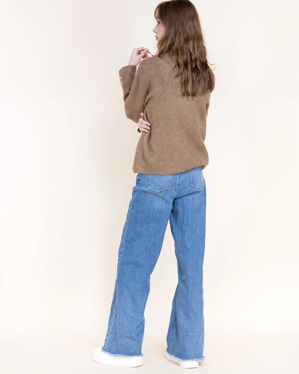 Aspen Johnny Collar Sweater