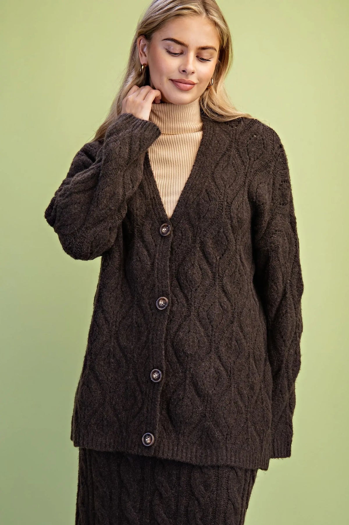 Coco Cable Cardigan
