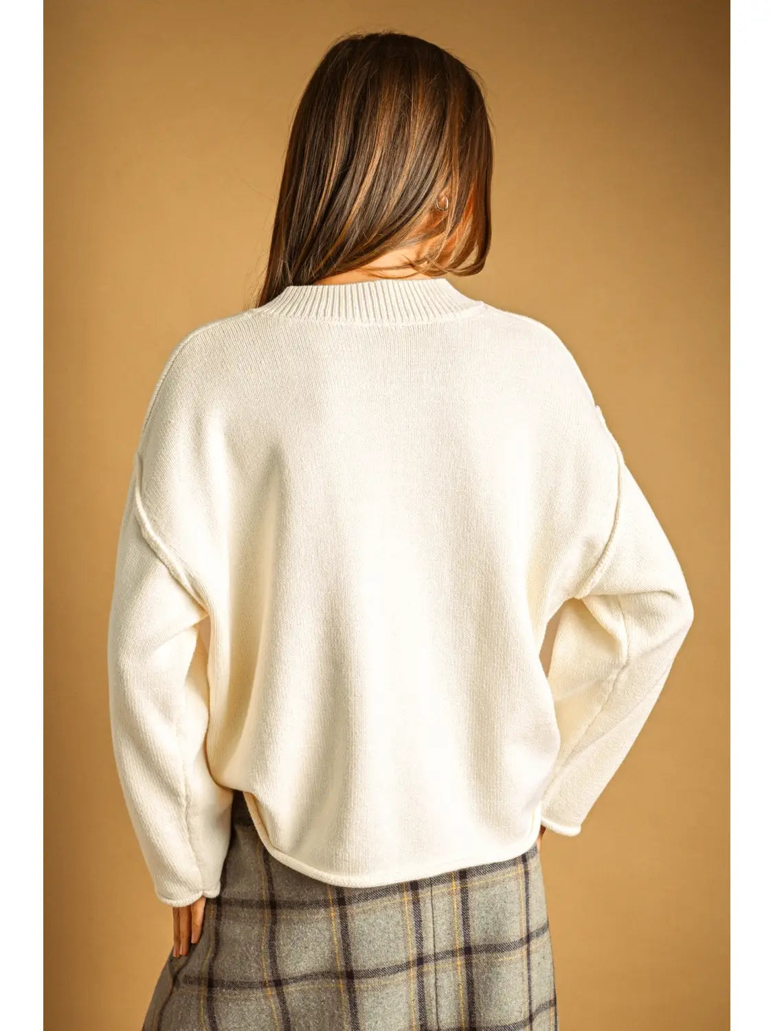 Snowcat V Neck Sweater