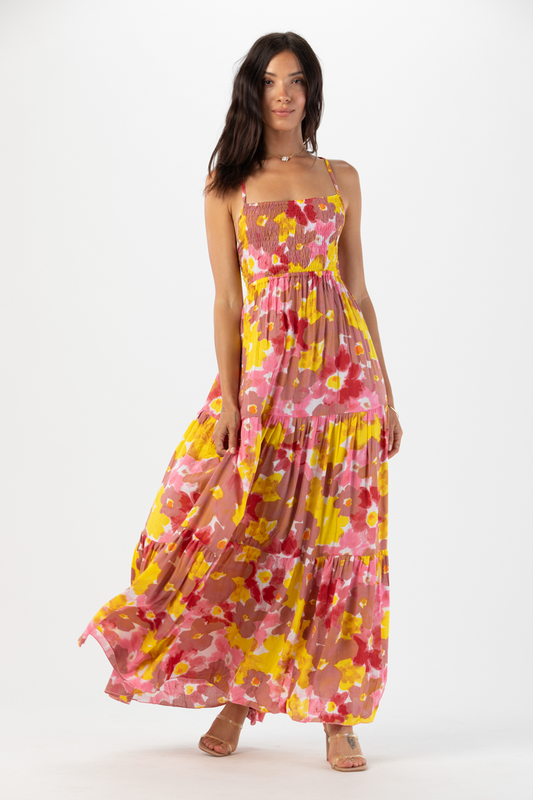 Kailani Maxi Dress - Watercolor Dreams