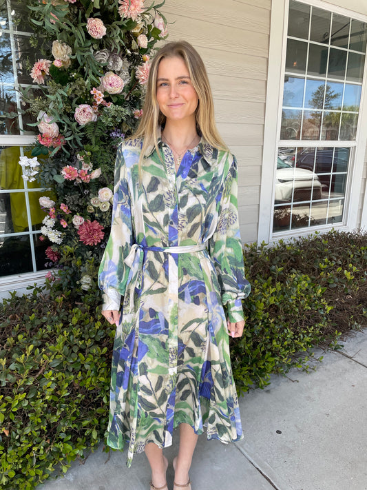 Beulah Garden Oceans Dress