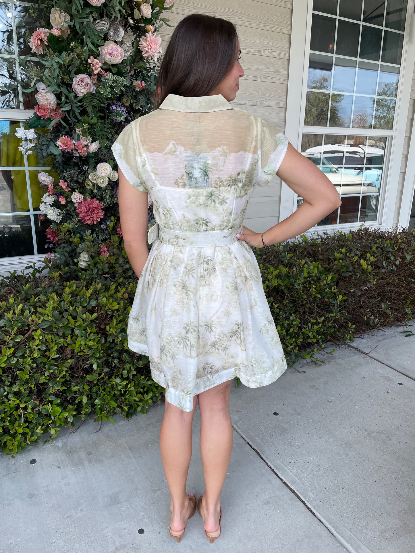 Beulah - Palm Mini Dress