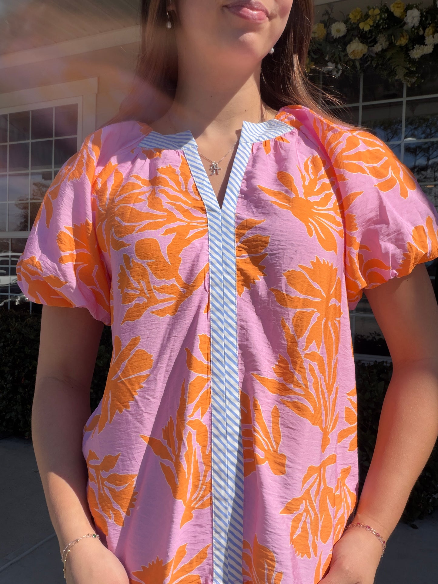 Candy Coral Top
