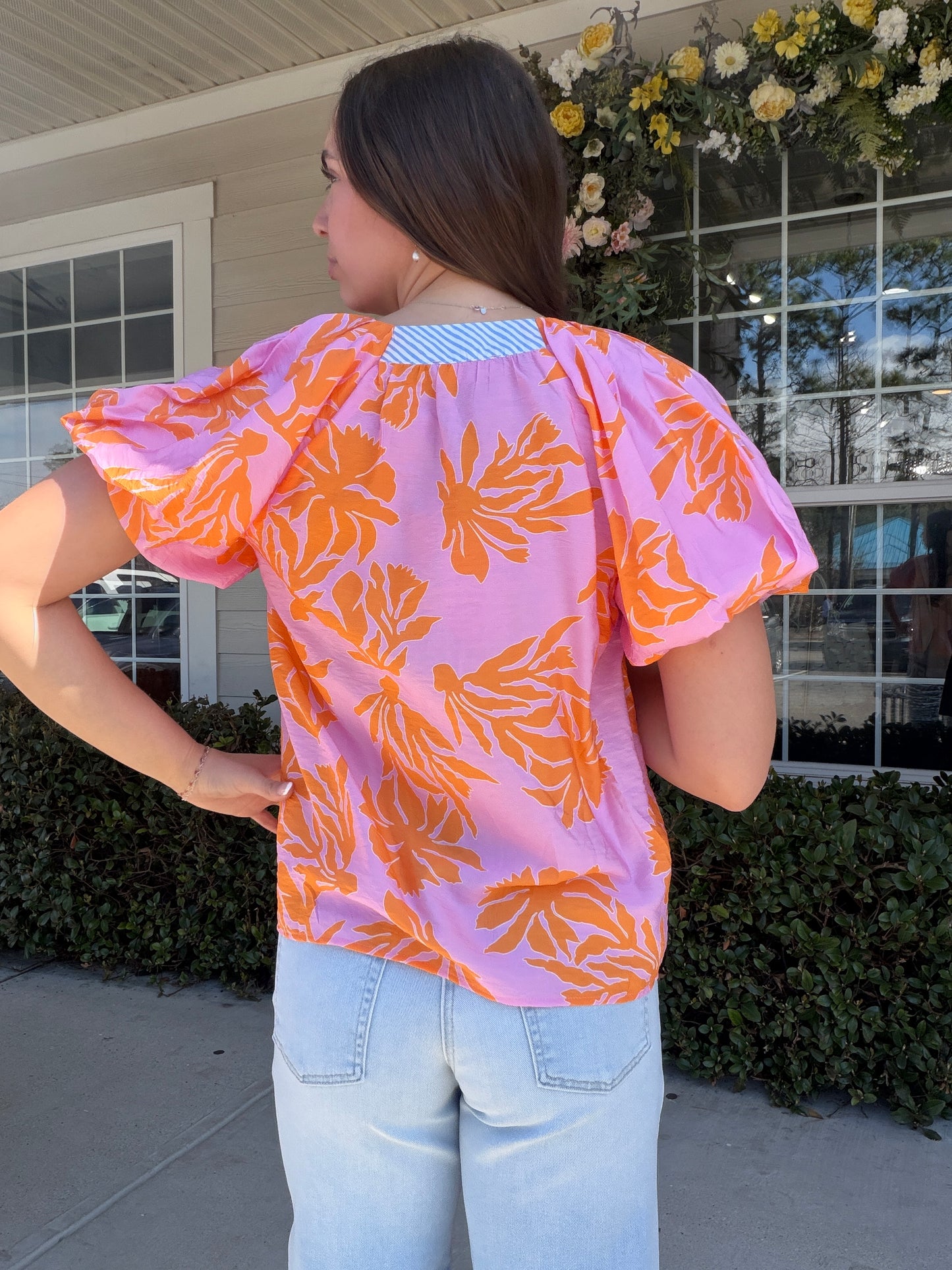 Candy Coral Top