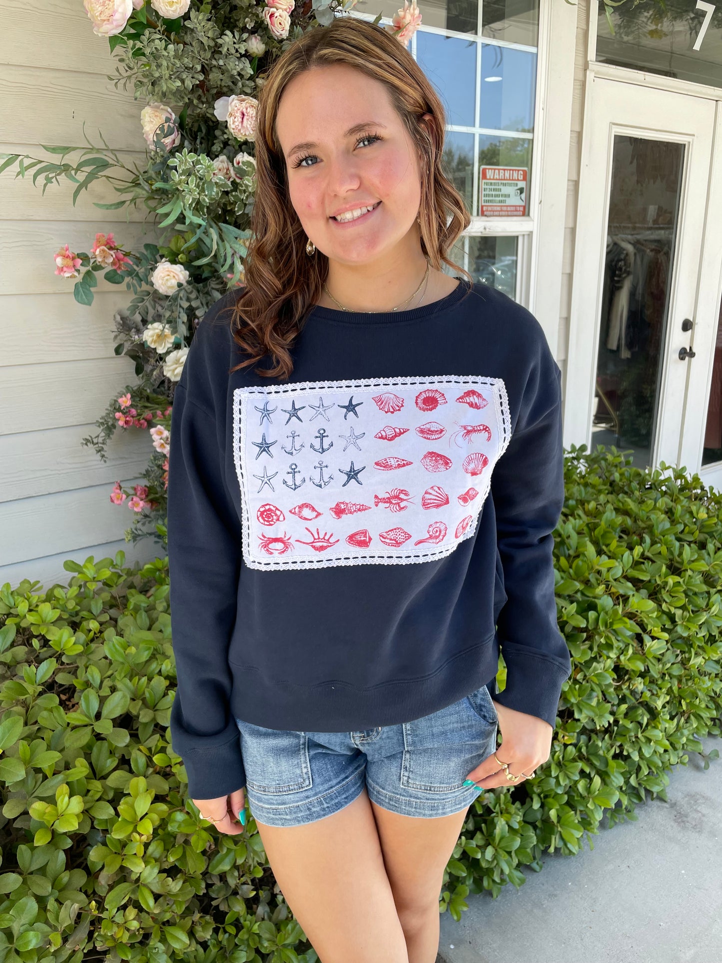 Coastal Flag Sweatshirt
