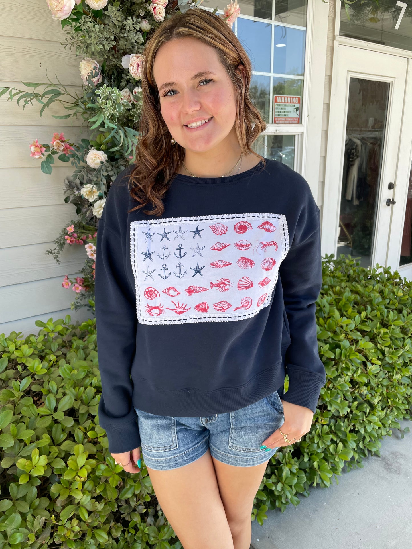 Coastal Flag Sweatshirt