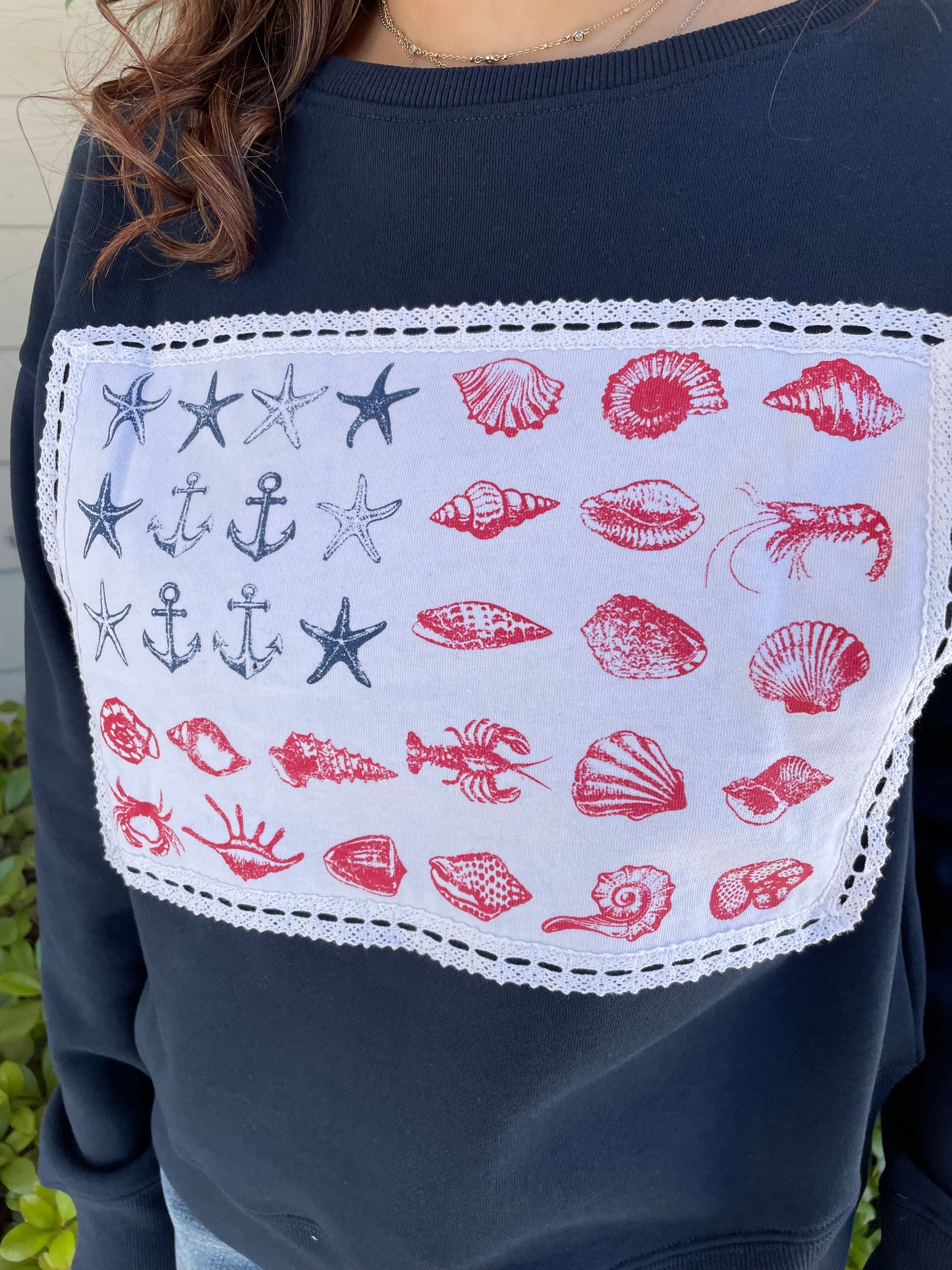 Coastal Flag Sweatshirt