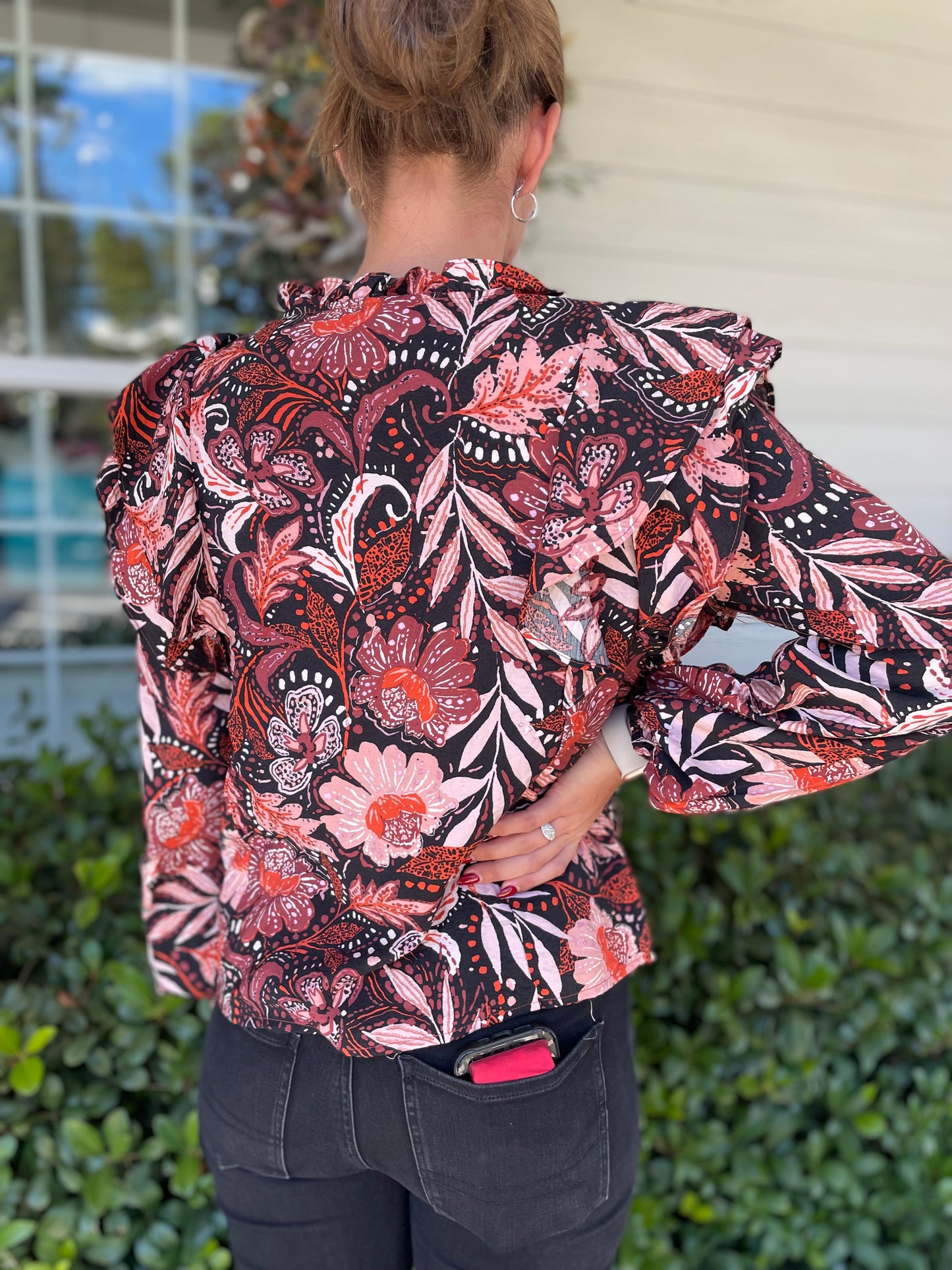 Vintage Paisley Blouse