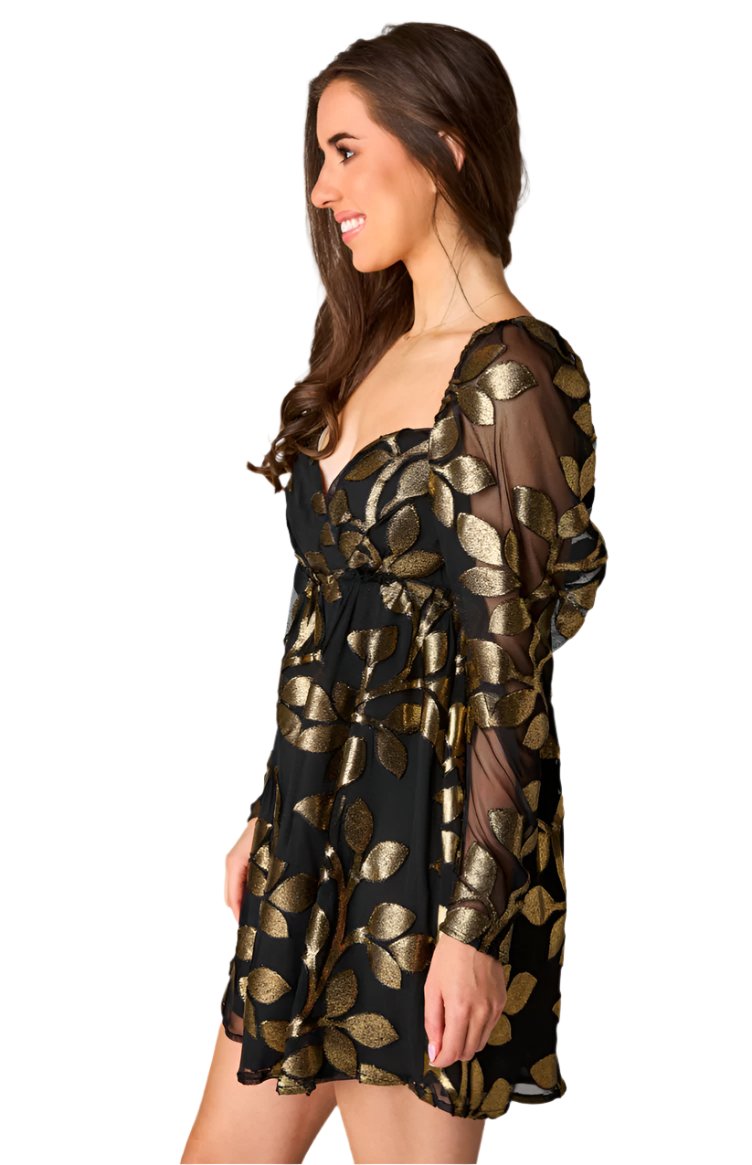 Fallon Grecian Mini Dress