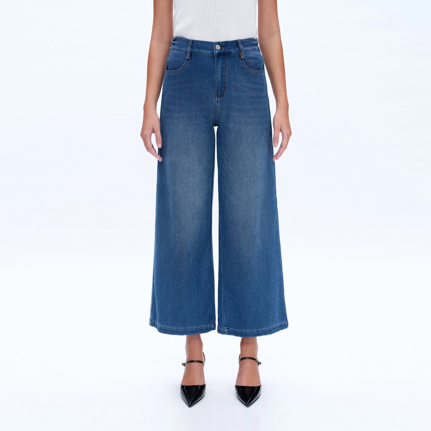 Bluebell Soft Highrise Crop