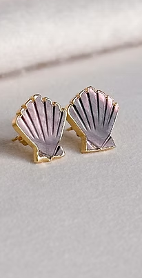 Shell Shaped Studs