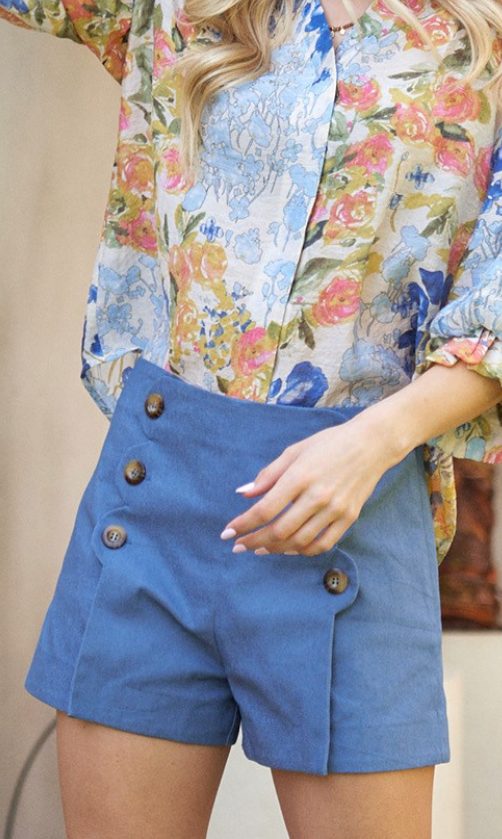 Button Shorts