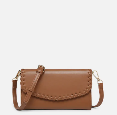 Kyle Whipstitch Crossbody Wallet