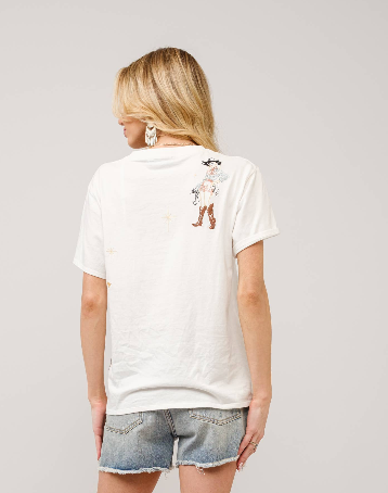Hayword Embroidered Western Tee