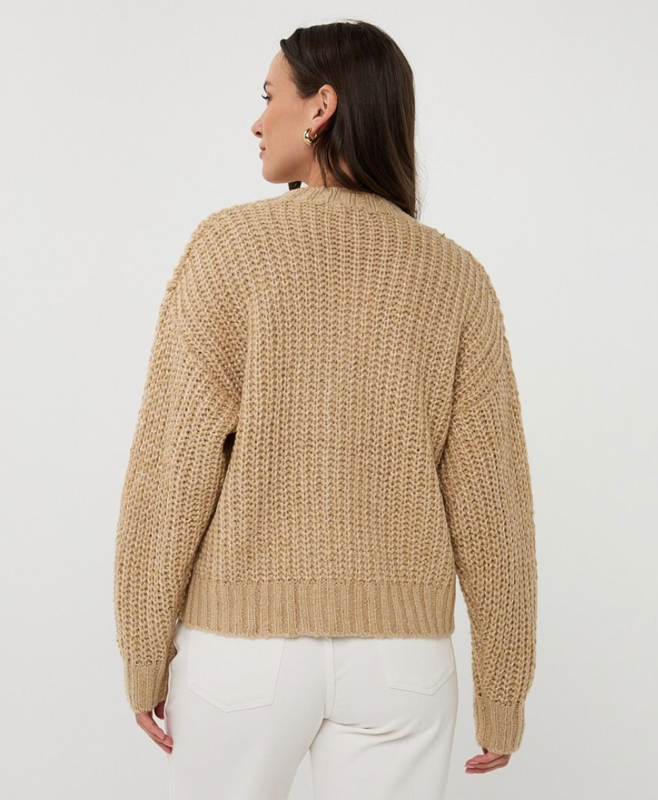 Golden Caramel Cardigan