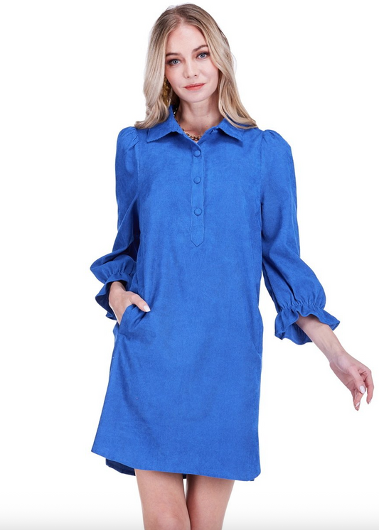 Dianna Corduroy Dress