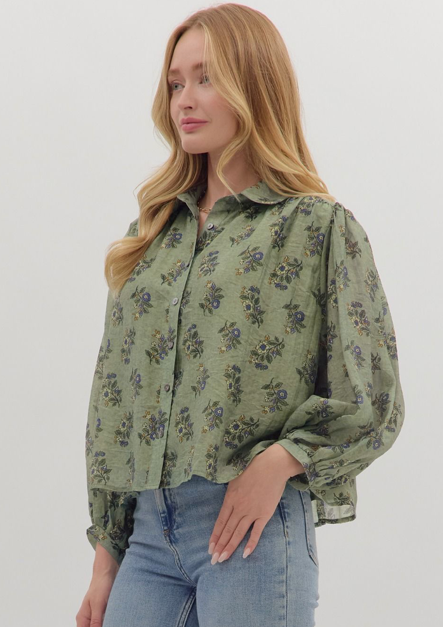Botanical Blouse