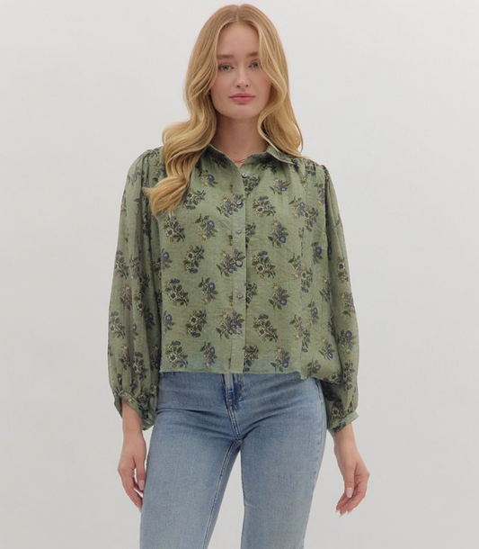 Botanical Blouse