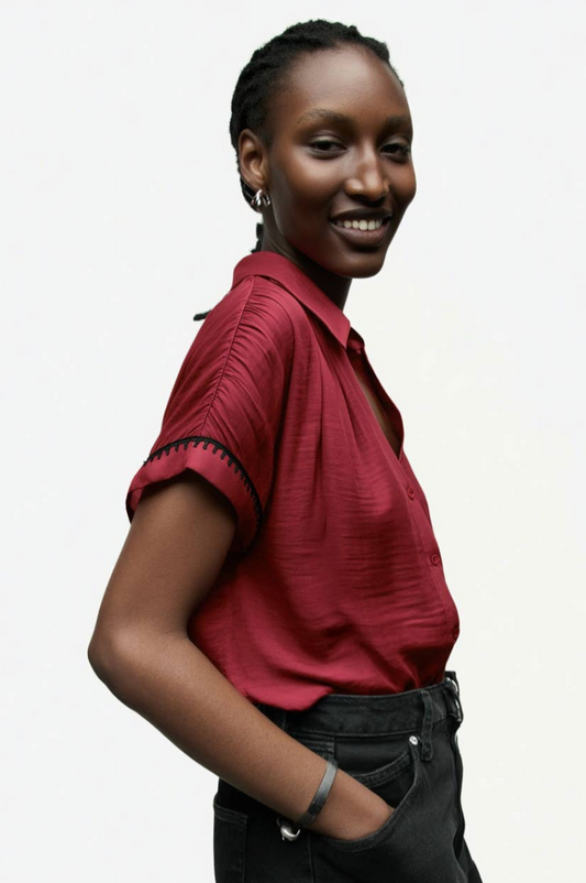 Whipstitch Top