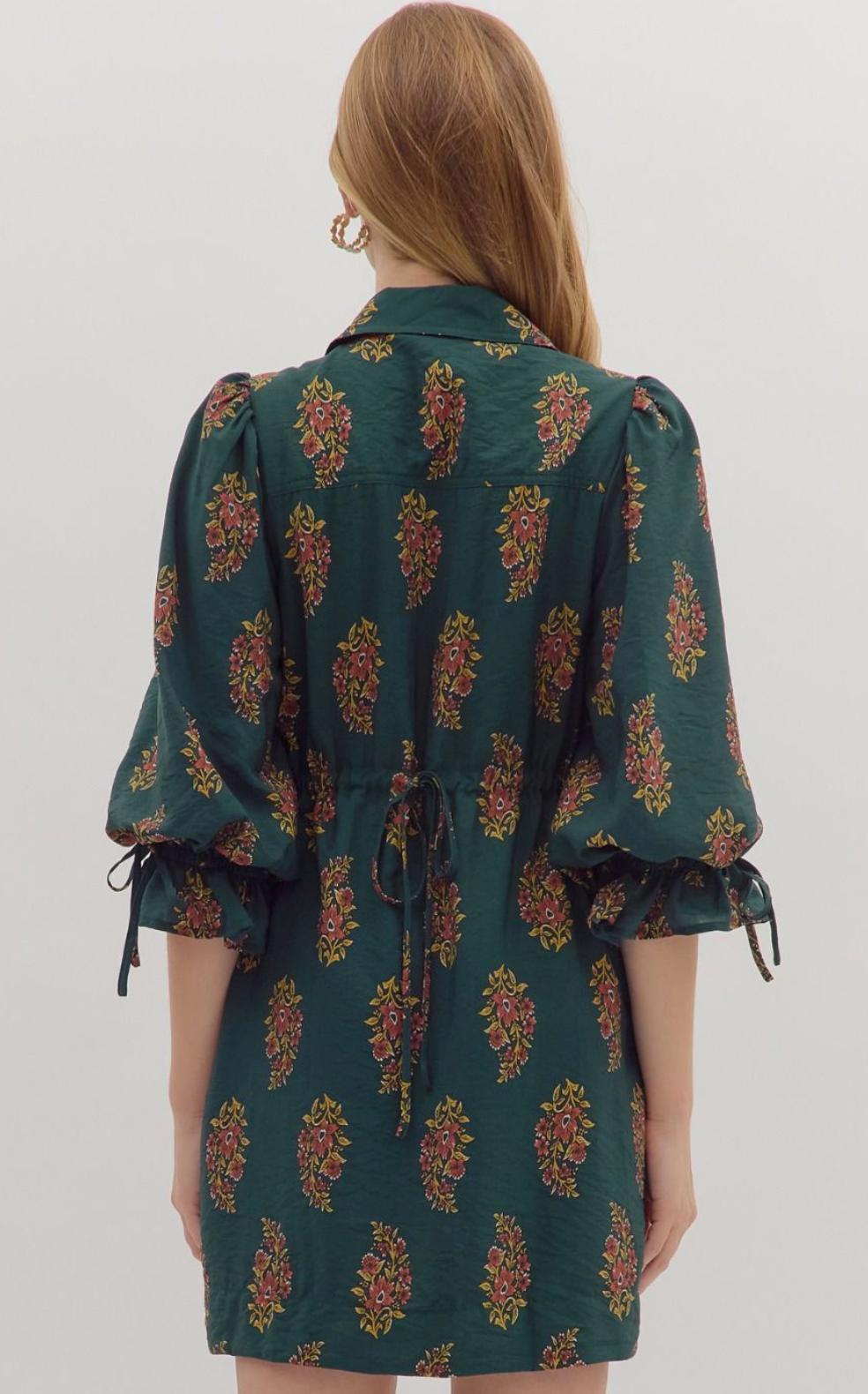 Evergreen Mini Dress