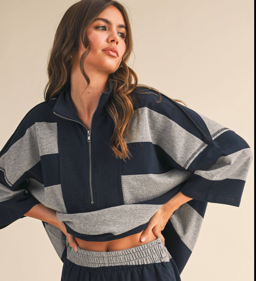 Ahoy Half Zip