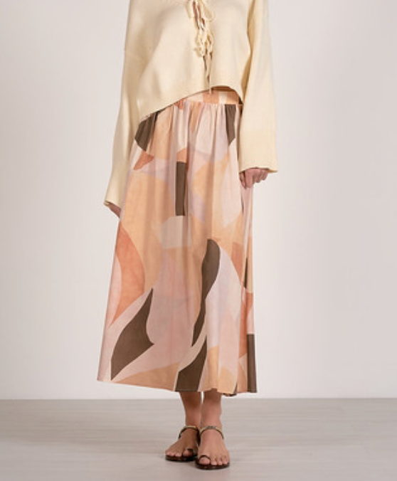 Neutral Prism Skirt