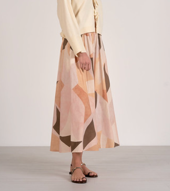 Neutral Prism Skirt