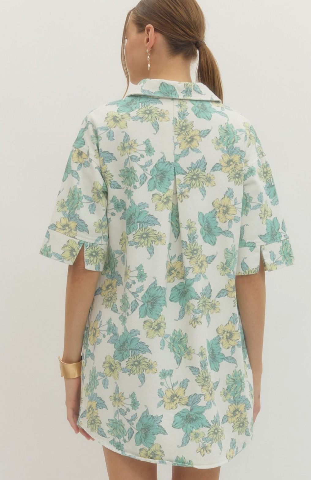 Garden Grove Dress - Blue
