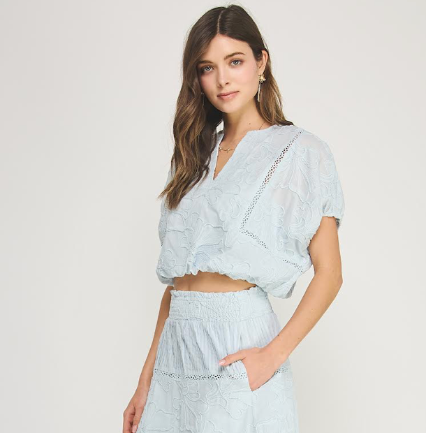 Crystal Blue Top
