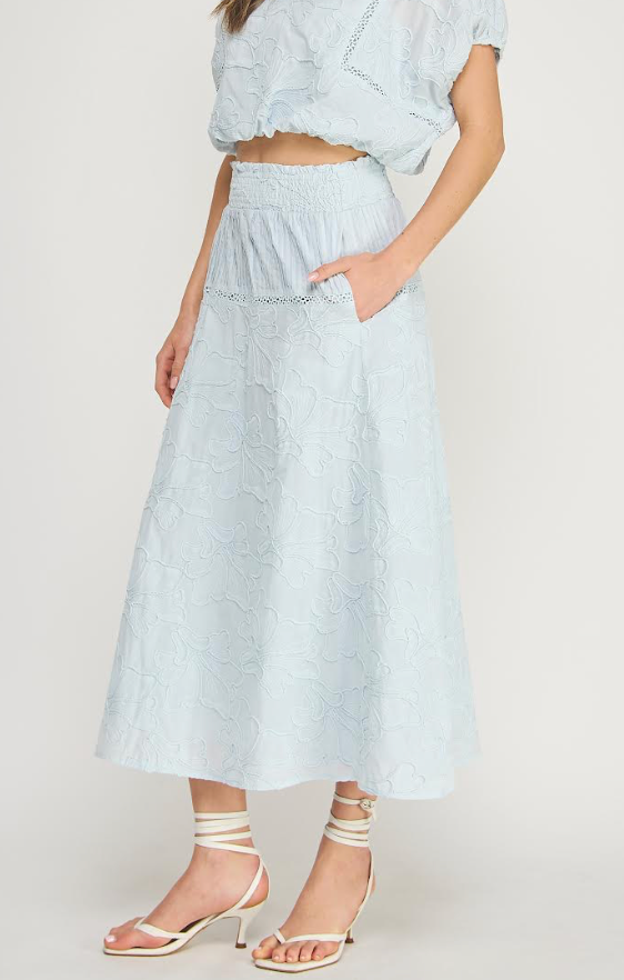 Crystal Blue Skirt