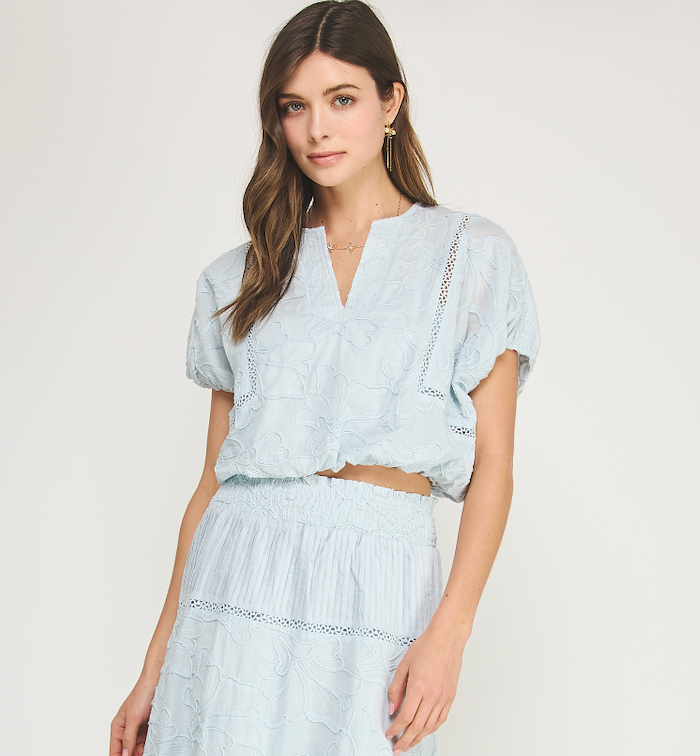 Crystal Blue Top