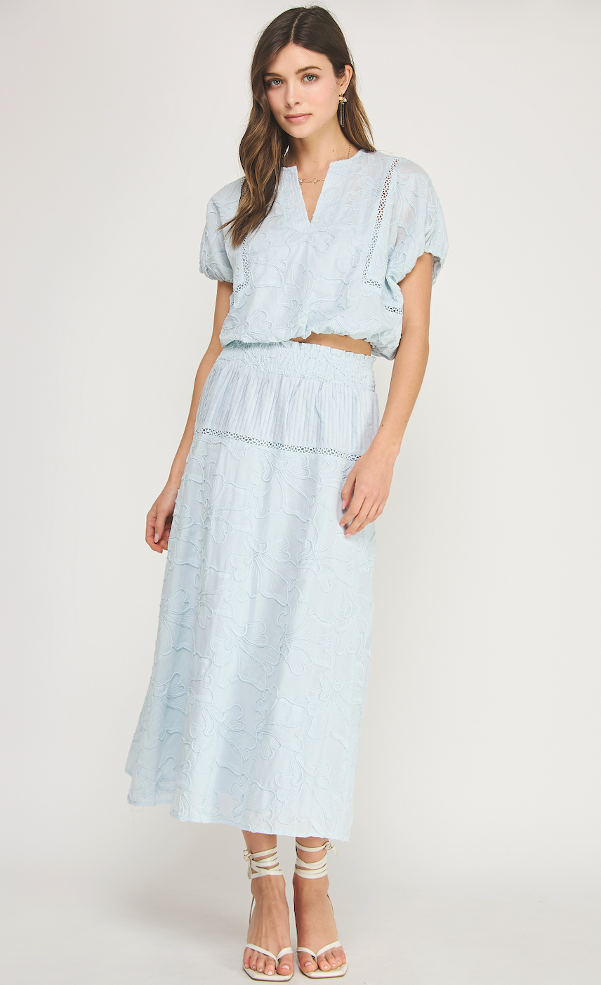 Crystal Blue Skirt