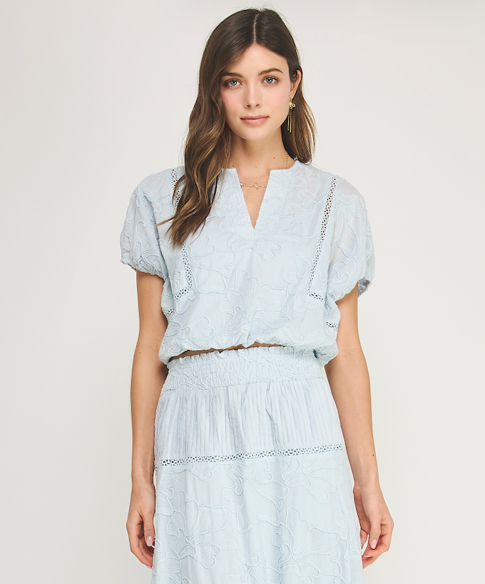 Crystal Blue Top