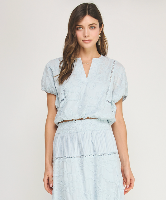 Crystal Blue Top